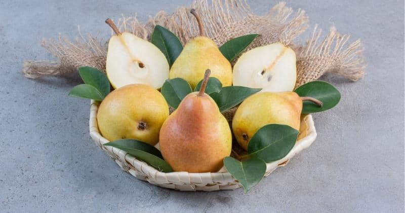 buah pir dapat menyehatkan jantung ibu hamil dan janin - freepik/azerbaijan_stockers